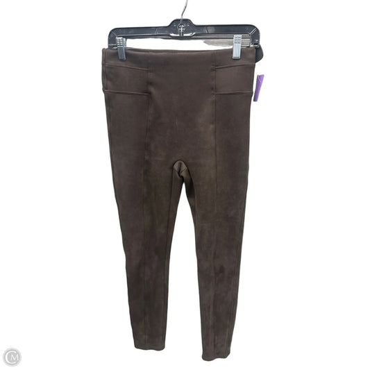 Pants Leggings By Spanx In Brown, Size: 8