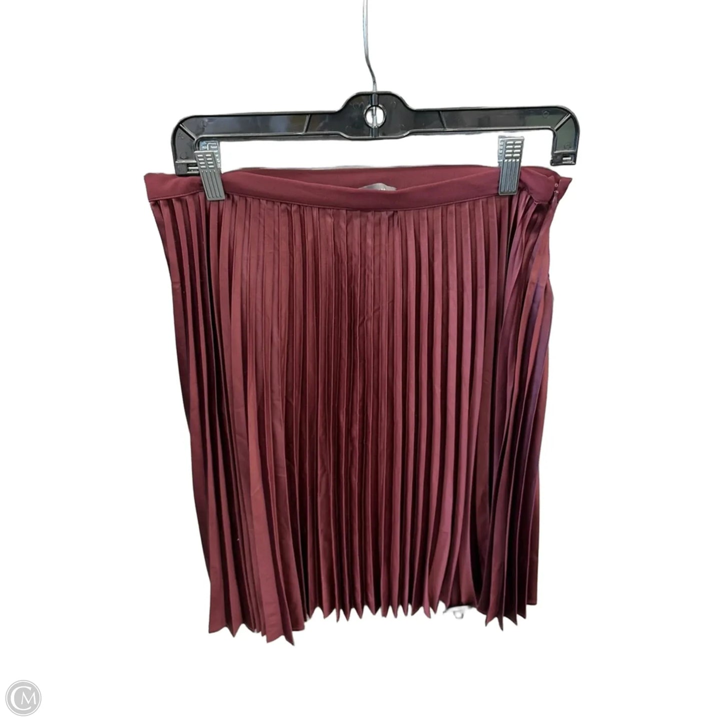 Skirt Midi By Vince Camuto In Maroon, Size: 4