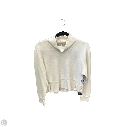 Athletic Sweatshirt Crewneck By 90 Degrees By Reflex In White, Size: Xl