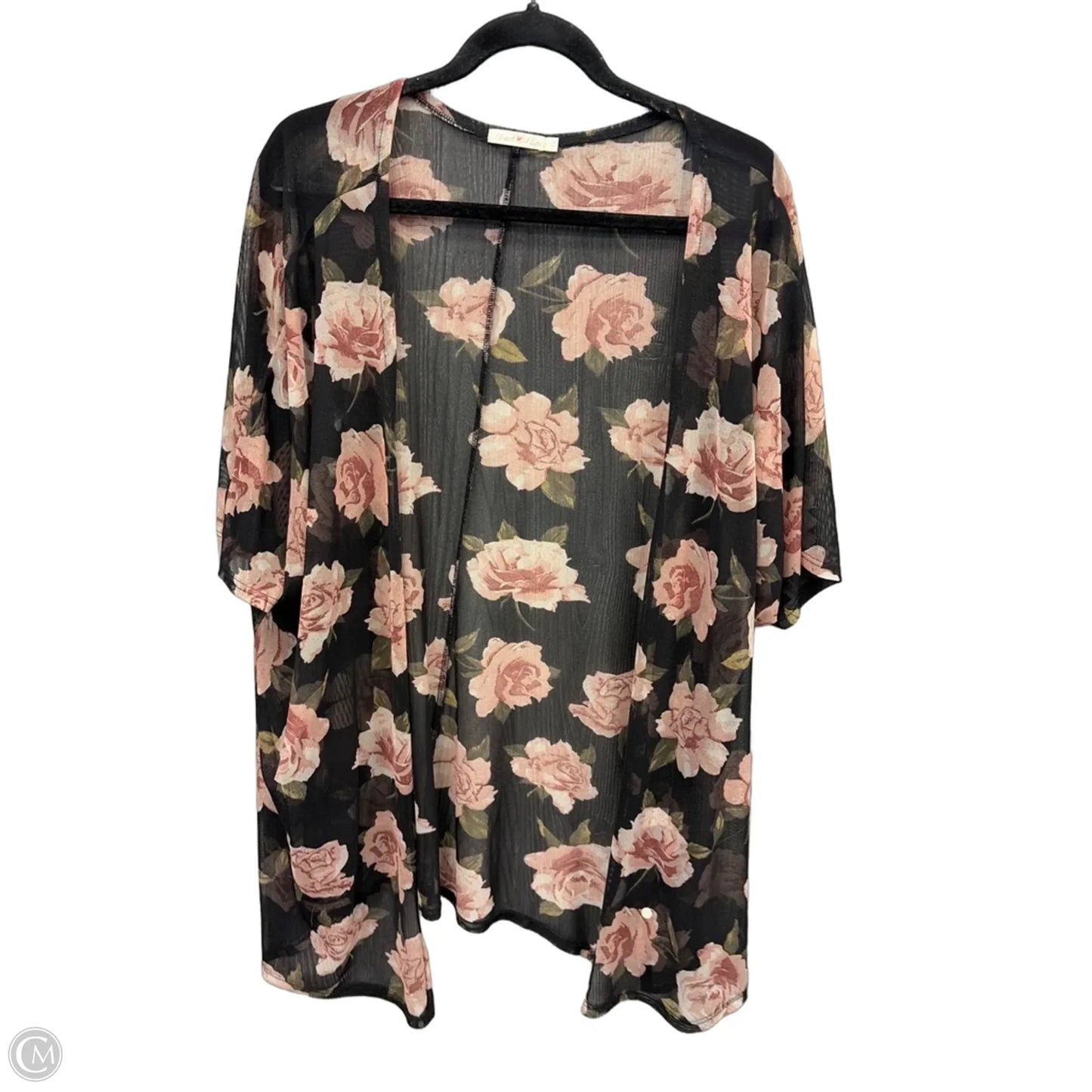 Kimono By Heart & Hips In Black, Size: S