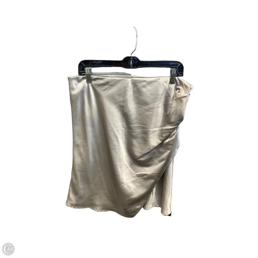 Skirt Mini & Short By Rachel Zoe In Silver, Size: 12