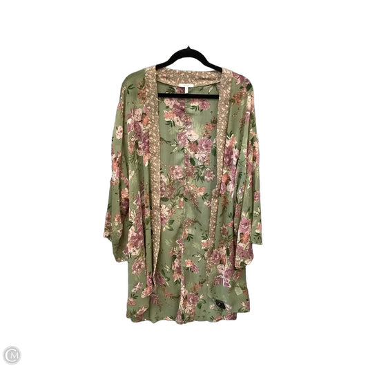 Kimono By Maurices In Green, Size: Xxl
