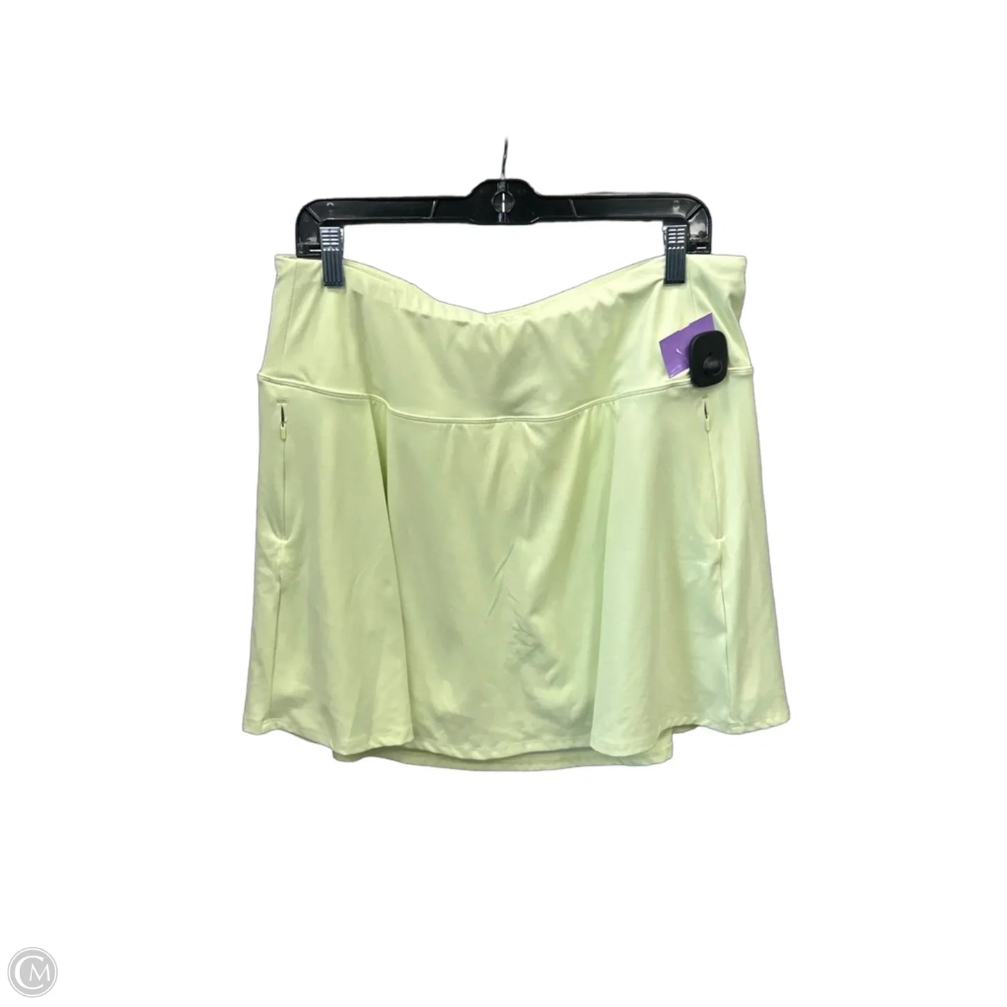Athletic Skirt By Calia In Green, Size: Xxl