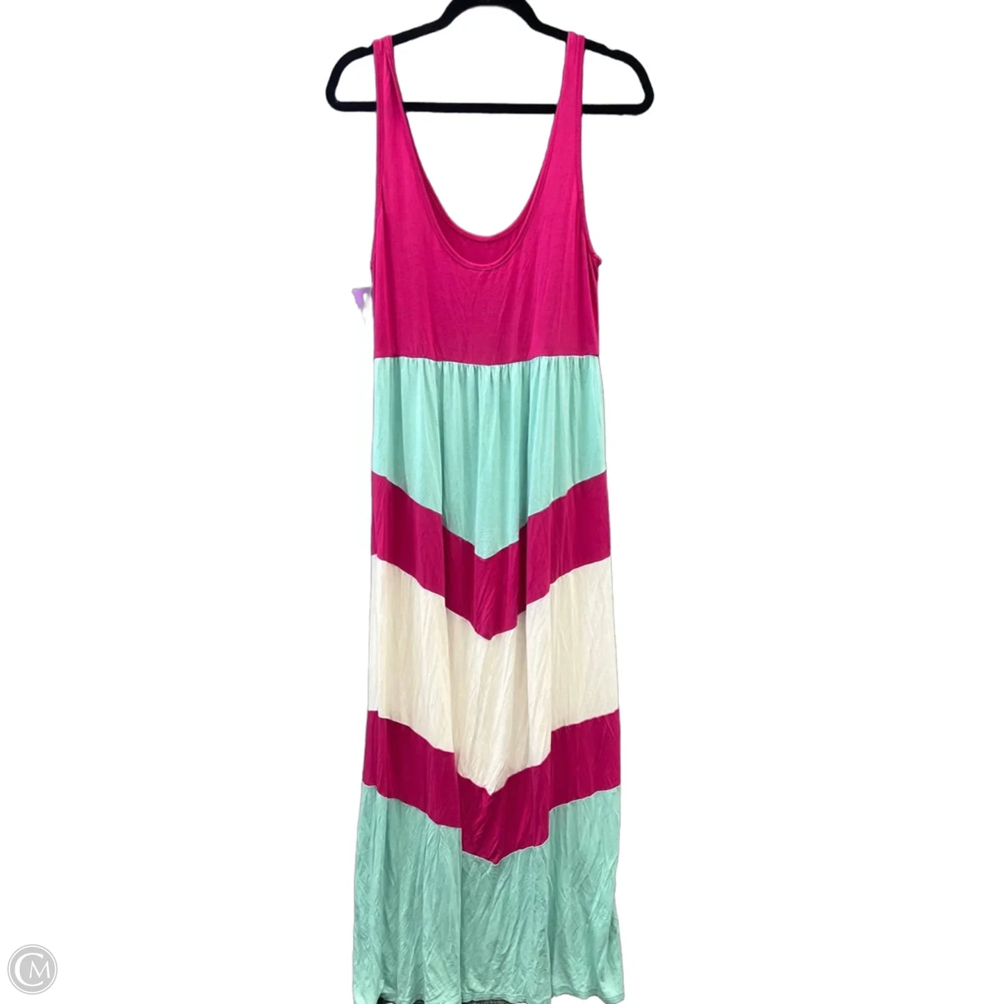 Dress Casual Maxi By Bellamie In Striped Pattern, Size: Xl