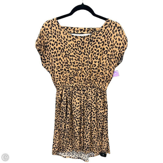 Dress Casual Short By Pink Republic In Animal Print, Size: S