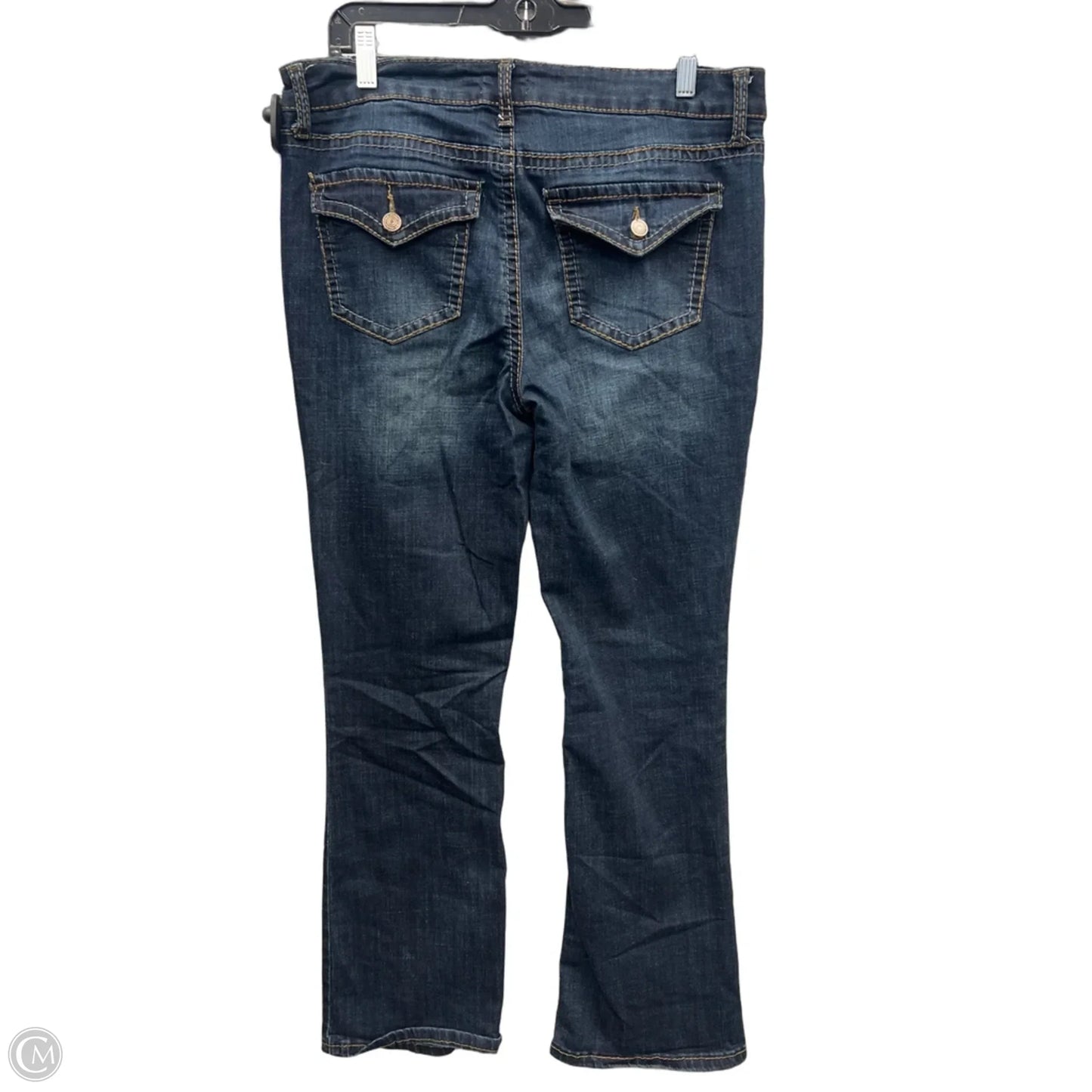 Jeans Boot Cut By Maurices In Blue Denim, Size: 14
