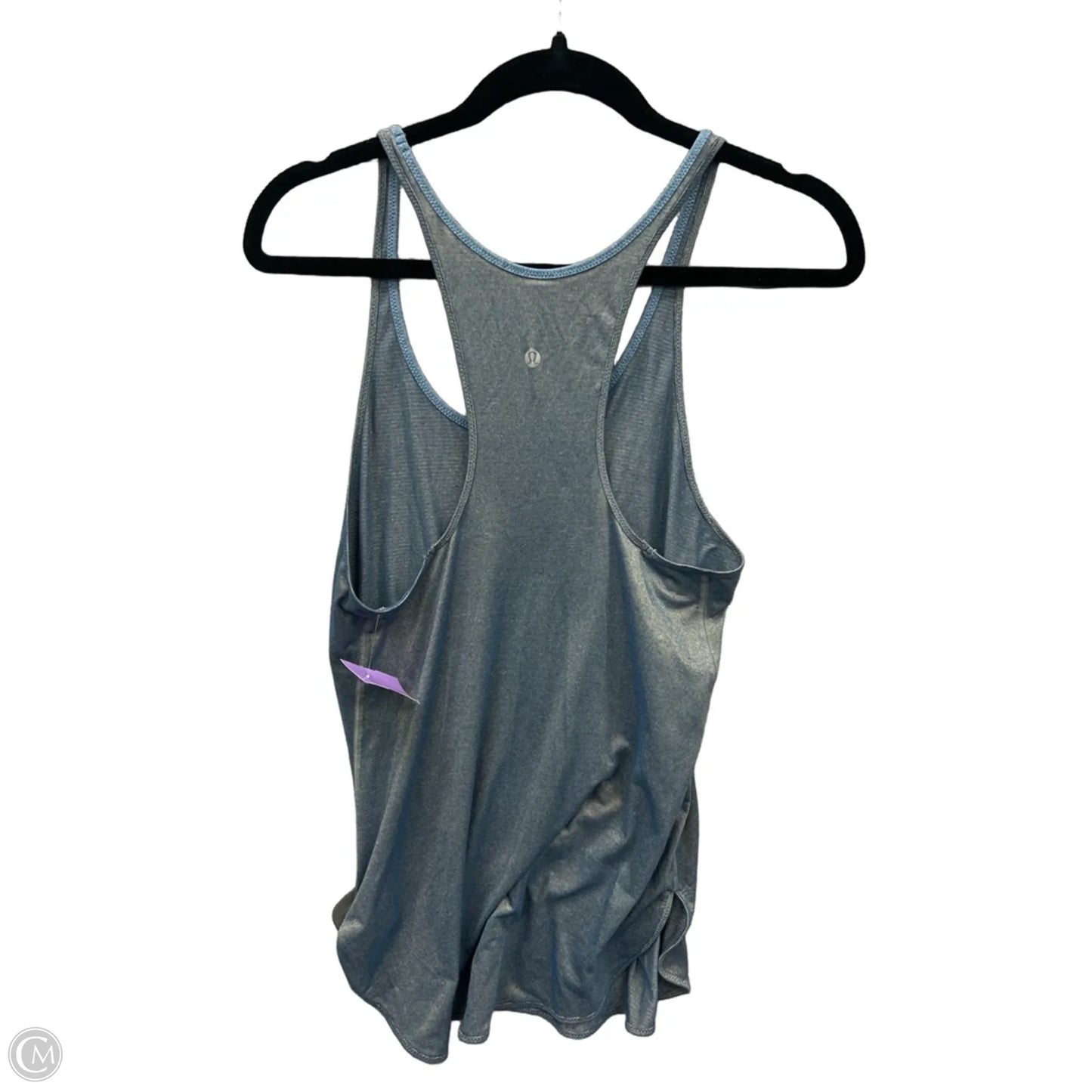Athletic Tank Top By Lululemon In Blue, Size: M