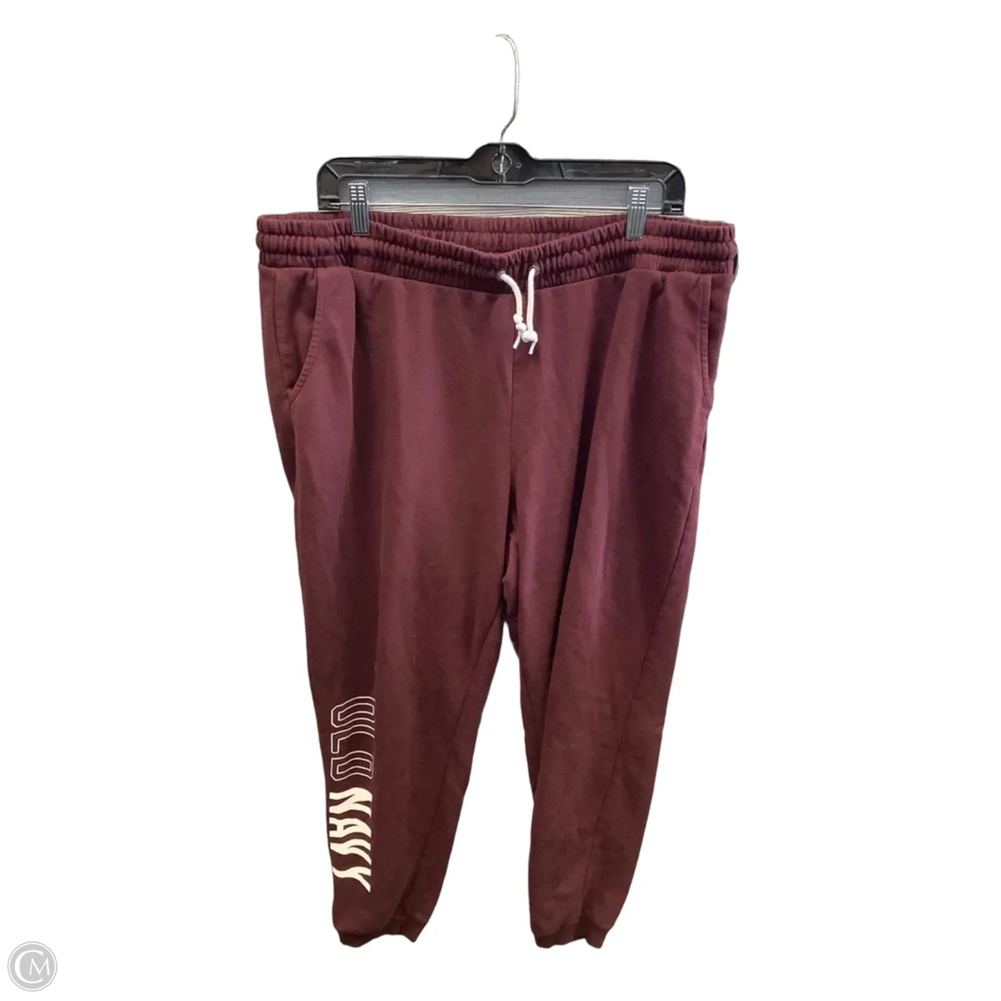 Pants Joggers By Old Navy In Red, Size: 16