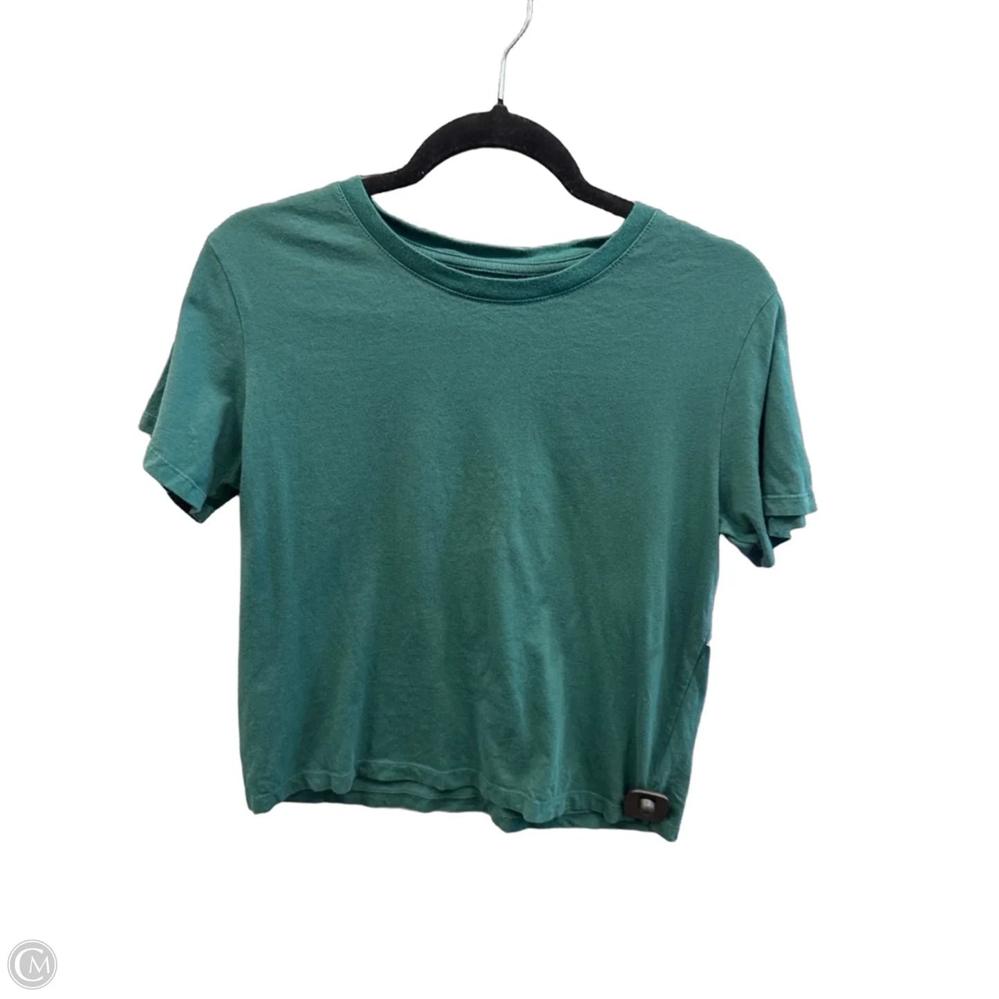 Top Short Sleeve Basic By Free Assembly In Green, Size: S