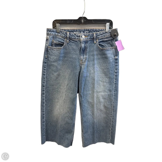 Jeans Wide Leg By Old Navy In Blue Denim, Size: 10p