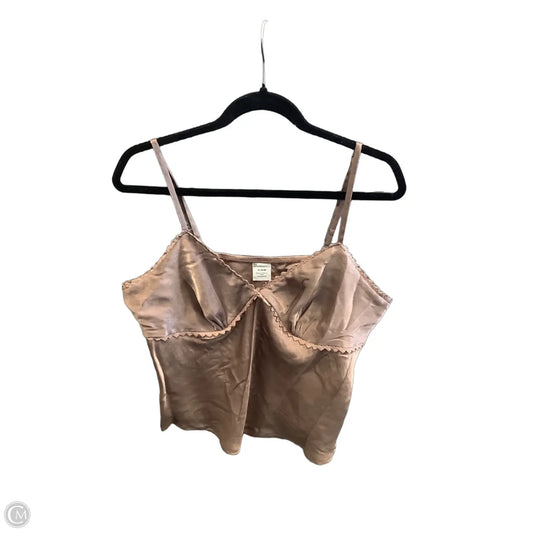 Top Sleeveless By No Boundaries In Brown, Size: Xl