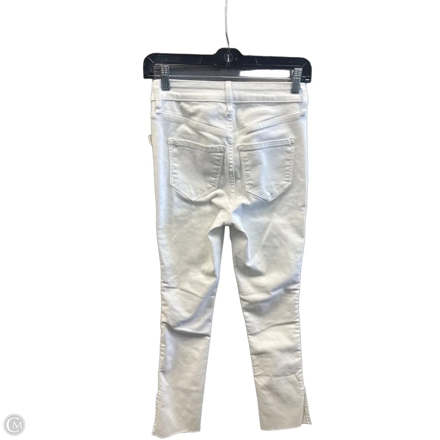 Jeans Skinny By Old Navy In White Denim, Size: 0