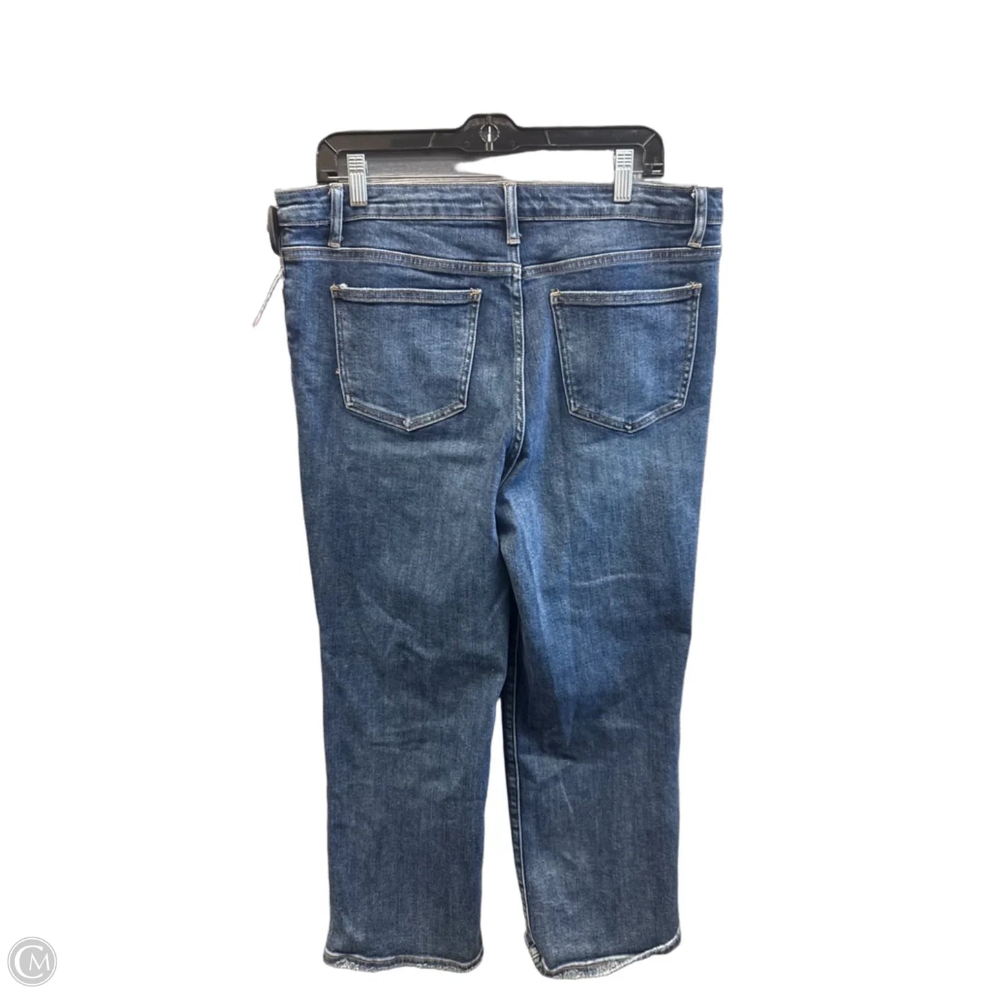 Jeans Straight By Willow & Root In Blue Denim, Size: 16