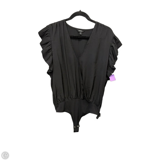 Bodysuit By Express In Black, Size: L