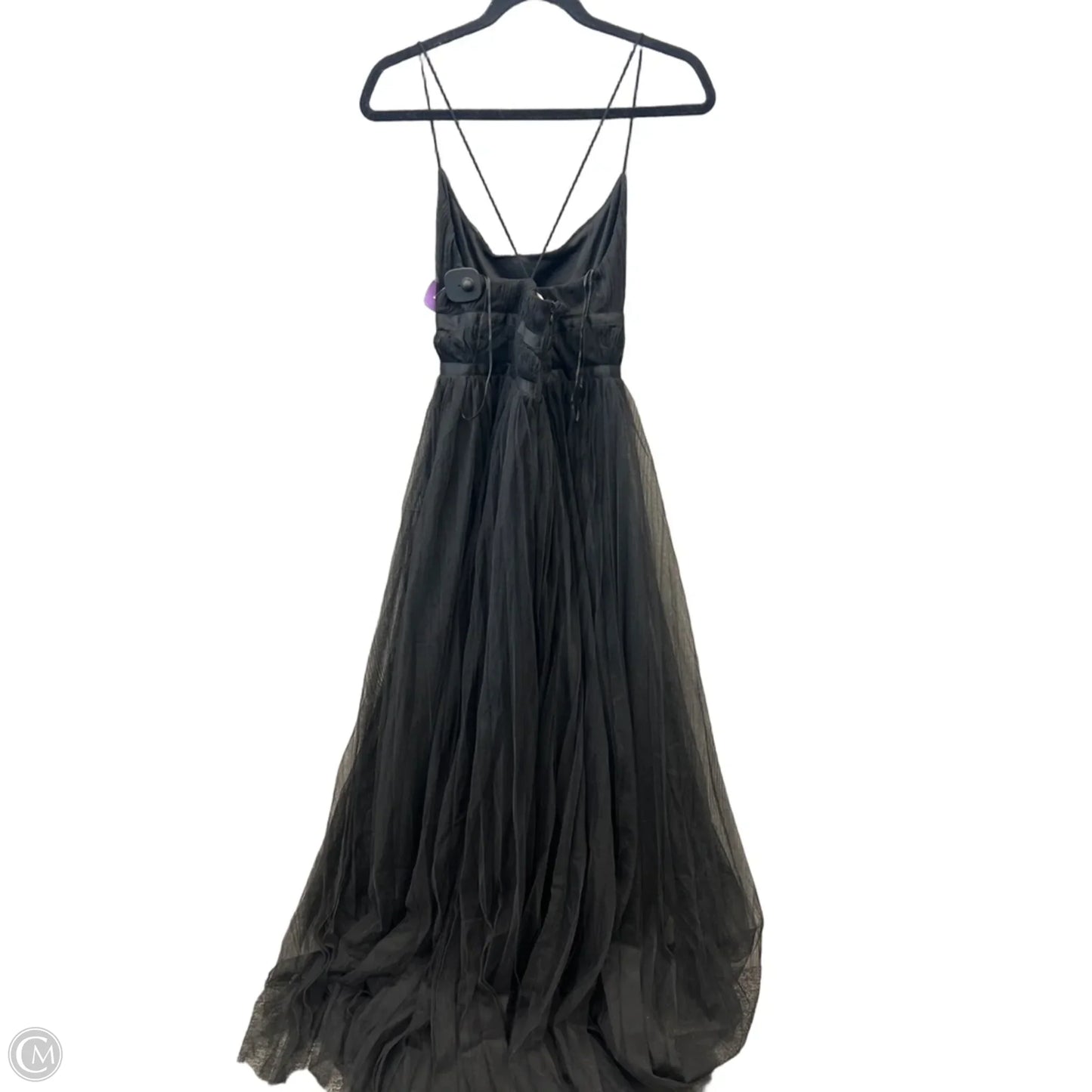 Dress Party Long By Clothes Mentor In Black, Size: S