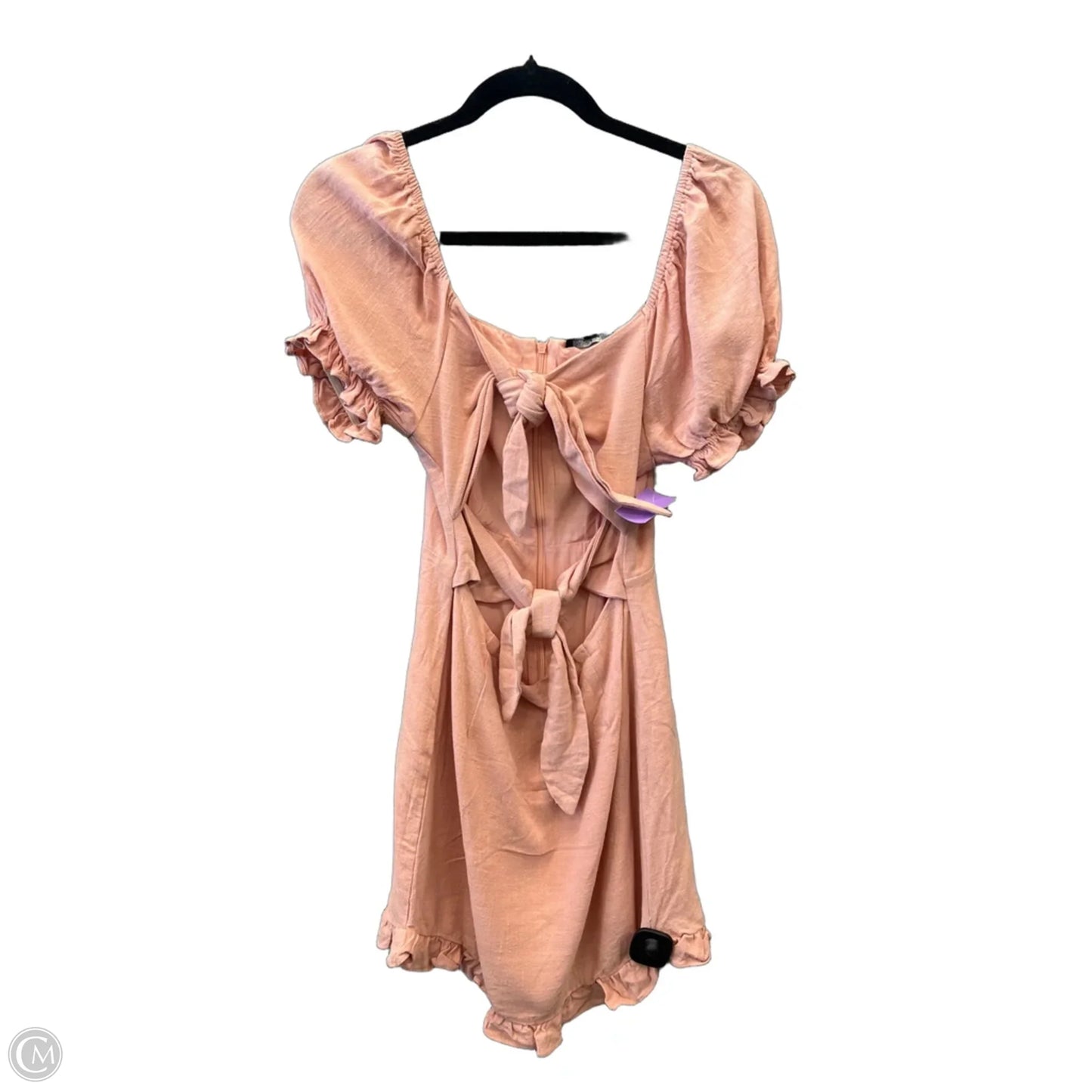Dress Casual Short By Papermoon In Pink, Size: M