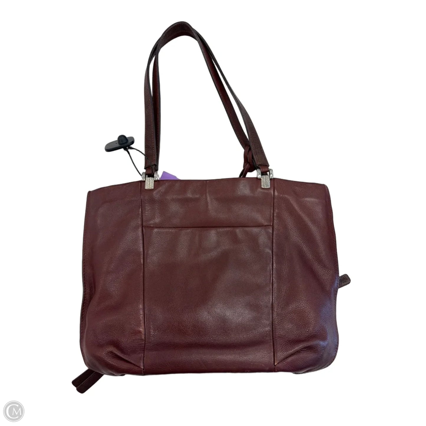 Handbag Leather By Brighton, Size: Medium