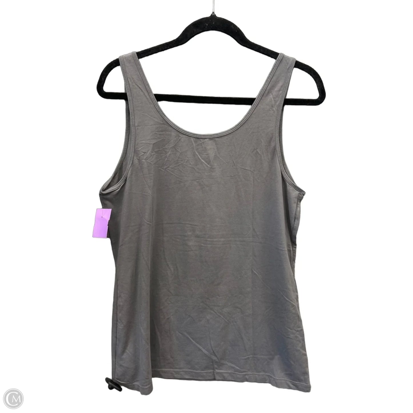 Top Sleeveless Basic By Old Navy In Grey, Size: Xl