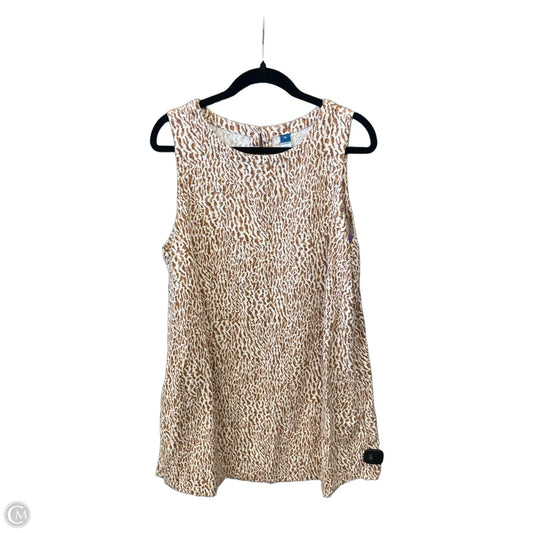 Dress Casual Short By Old Navy In Animal Print, Size: Xl