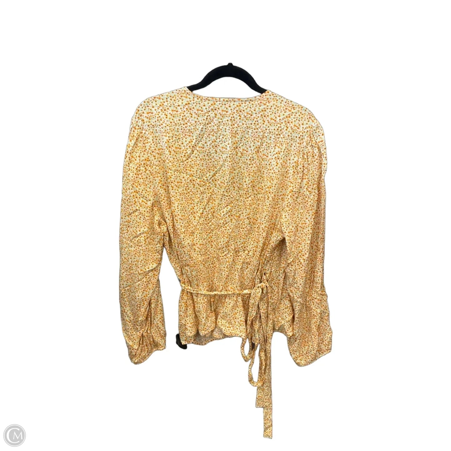 Top Long Sleeve By Old Navy In Yellow, Size: Xl