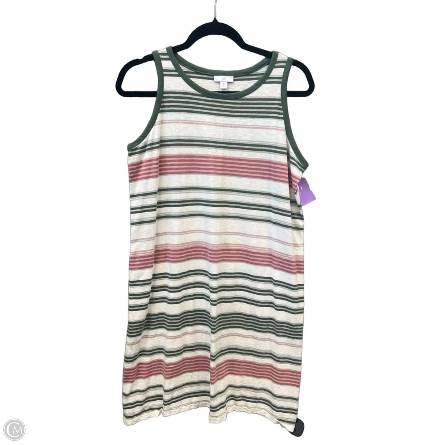 Dress Casual Short By J. Jill In Striped Pattern, Size: Mp
