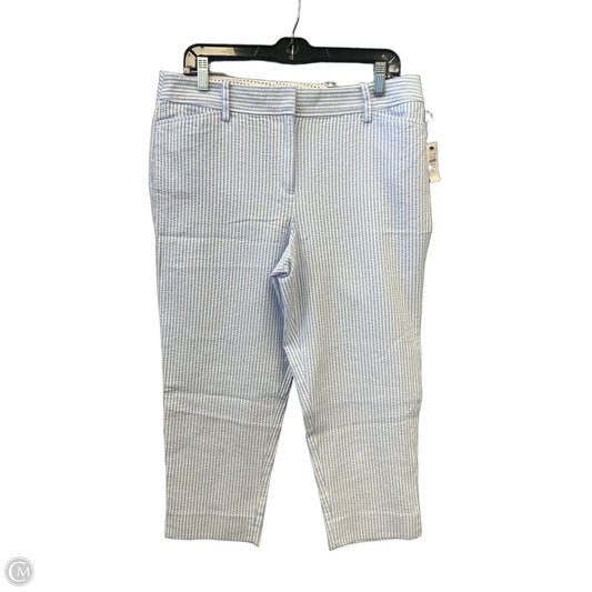 Pants Cropped By Talbots In Striped Pattern, Size: 10p