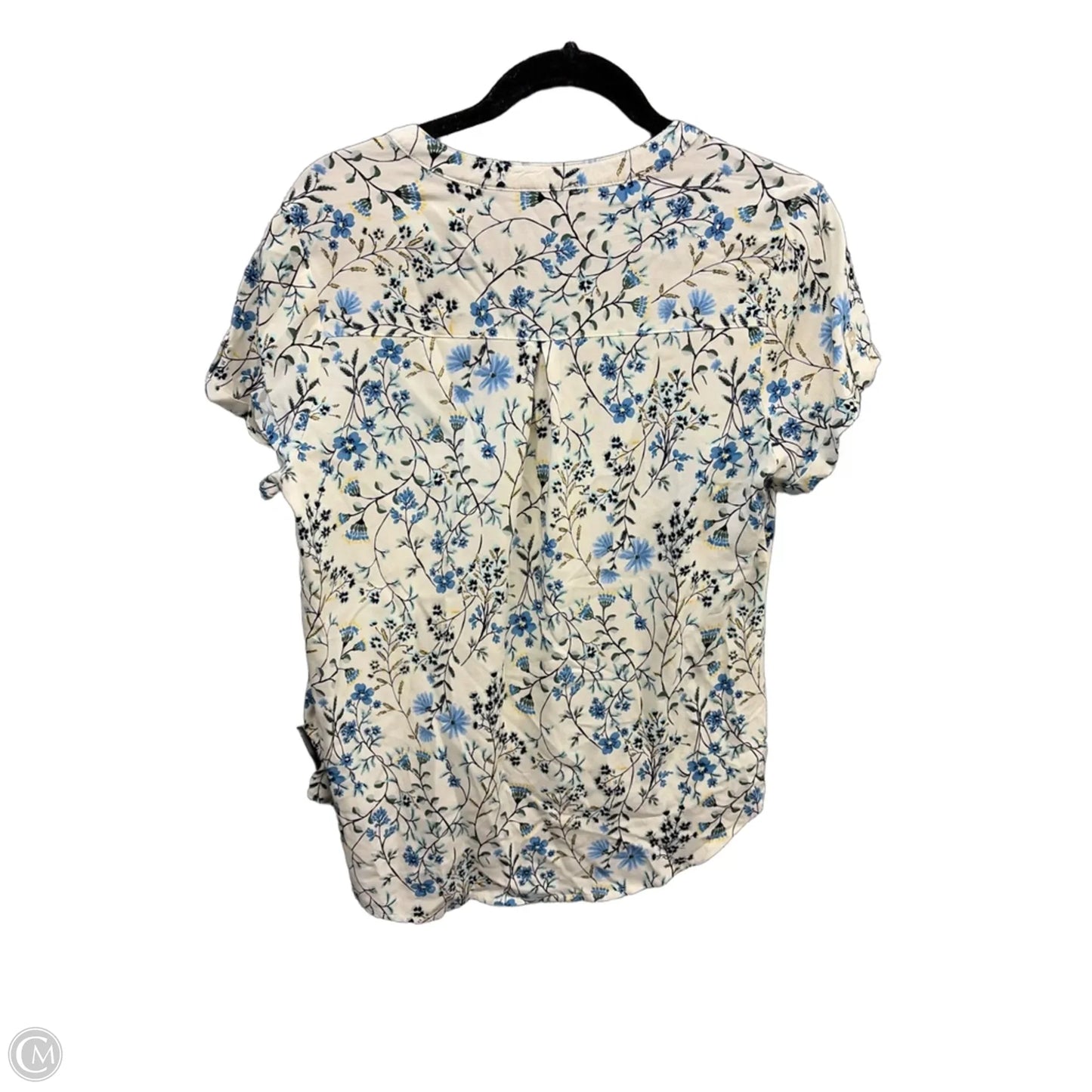 Top Short Sleeve By Sara Michelle In Floral Print, Size: M