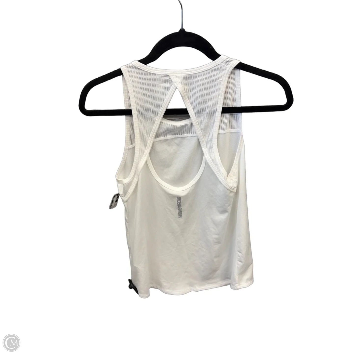 Athletic Tank Top By Under Armour In White, Size: Xs