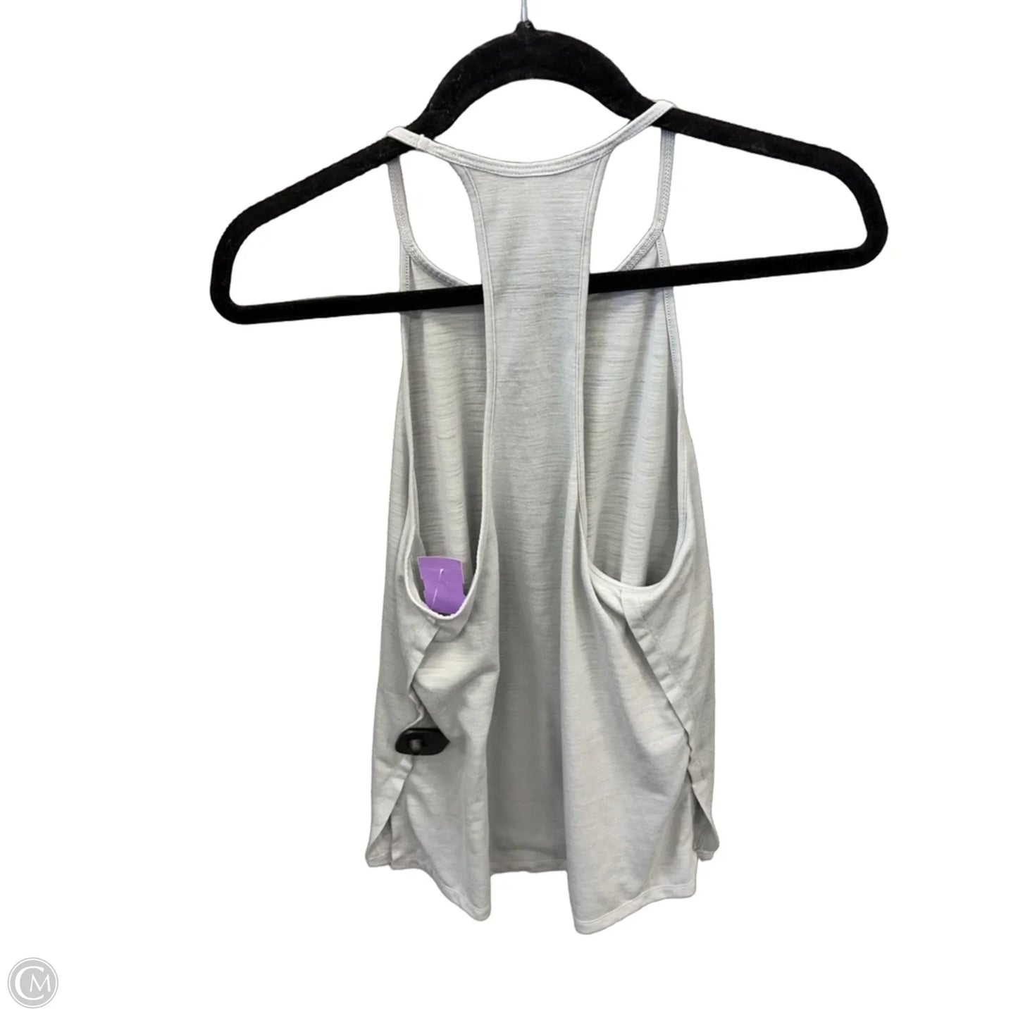 Athletic Tank Top By Under Armour In Grey, Size: S