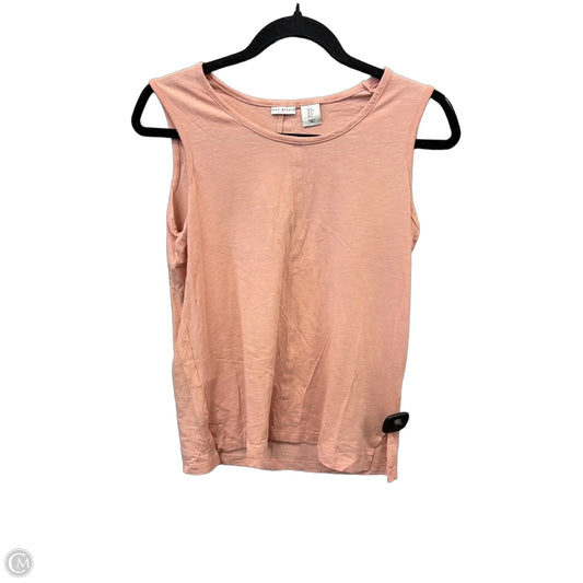 Top Sleeveless Basic By Max Studio In Pink, Size: S