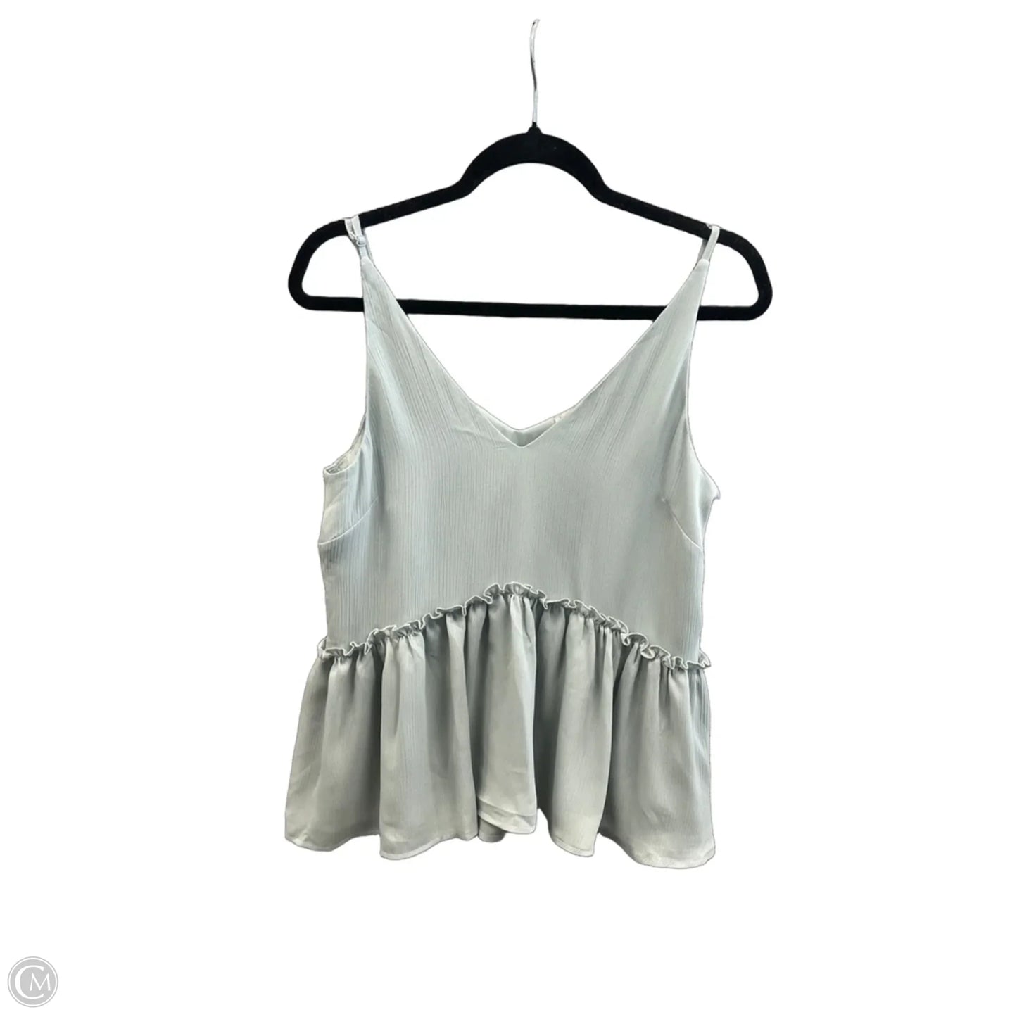Top Sleeveless By Wishlist In Green, Size: S