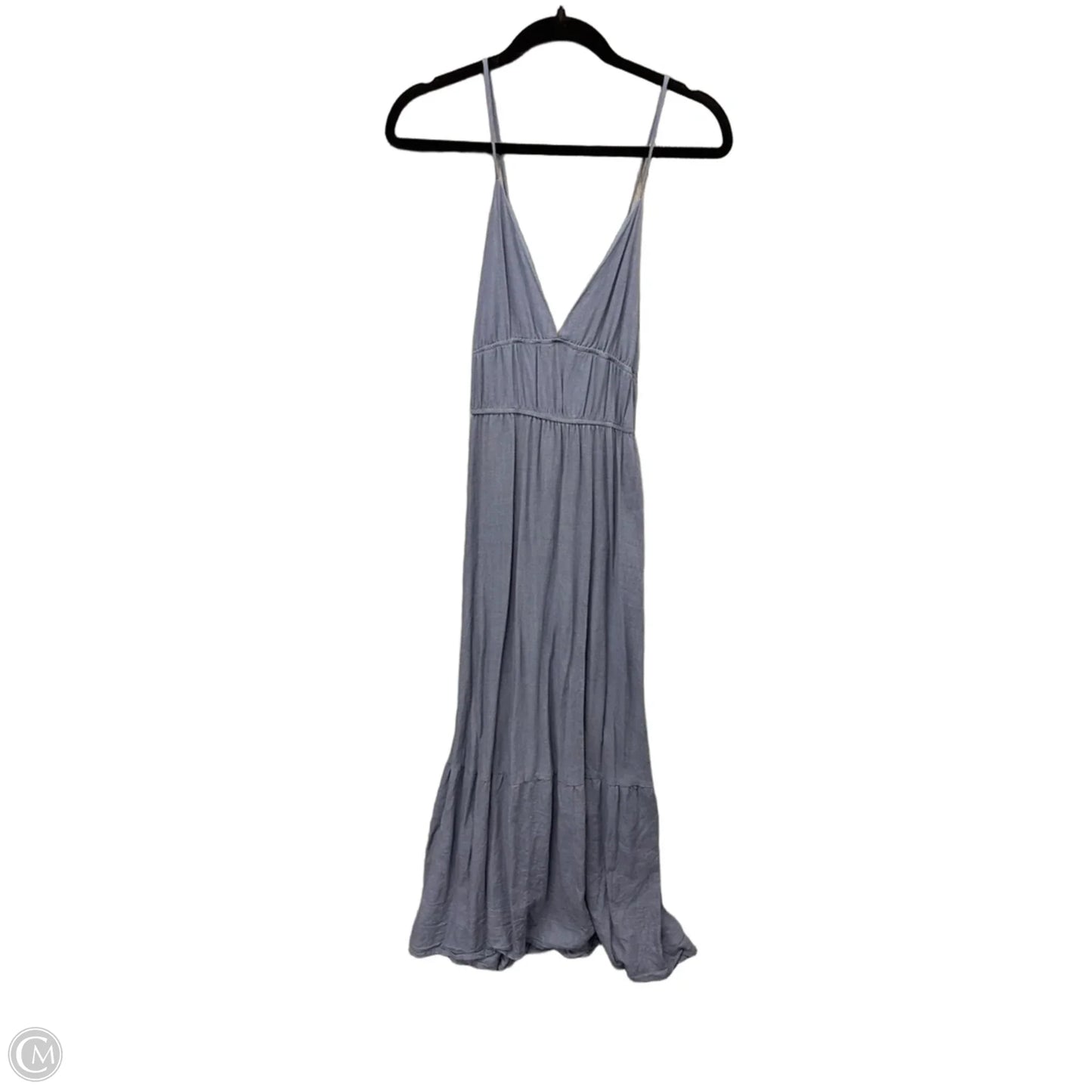 Dress Casual Maxi By Shein In Blue Denim, Size: Xl