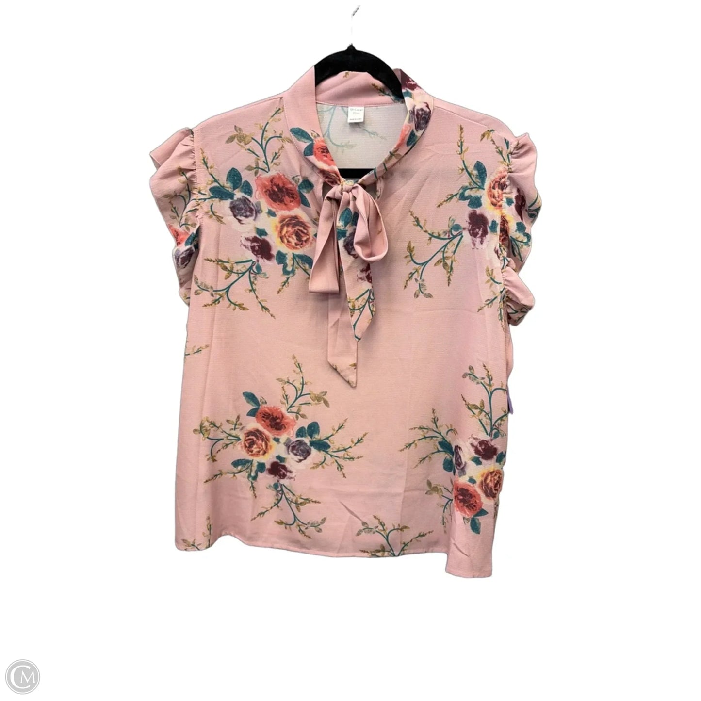 Top Sleeveless By Clothes Mentor In Pink, Size: Xxl