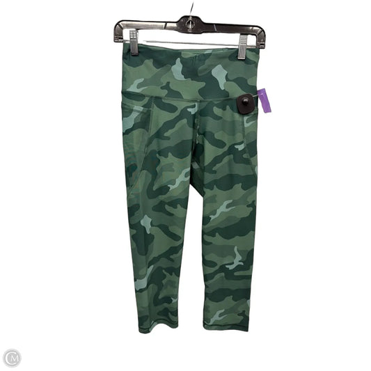 Athletic Leggings Capris By Old Navy In Camouflage Print, Size: M