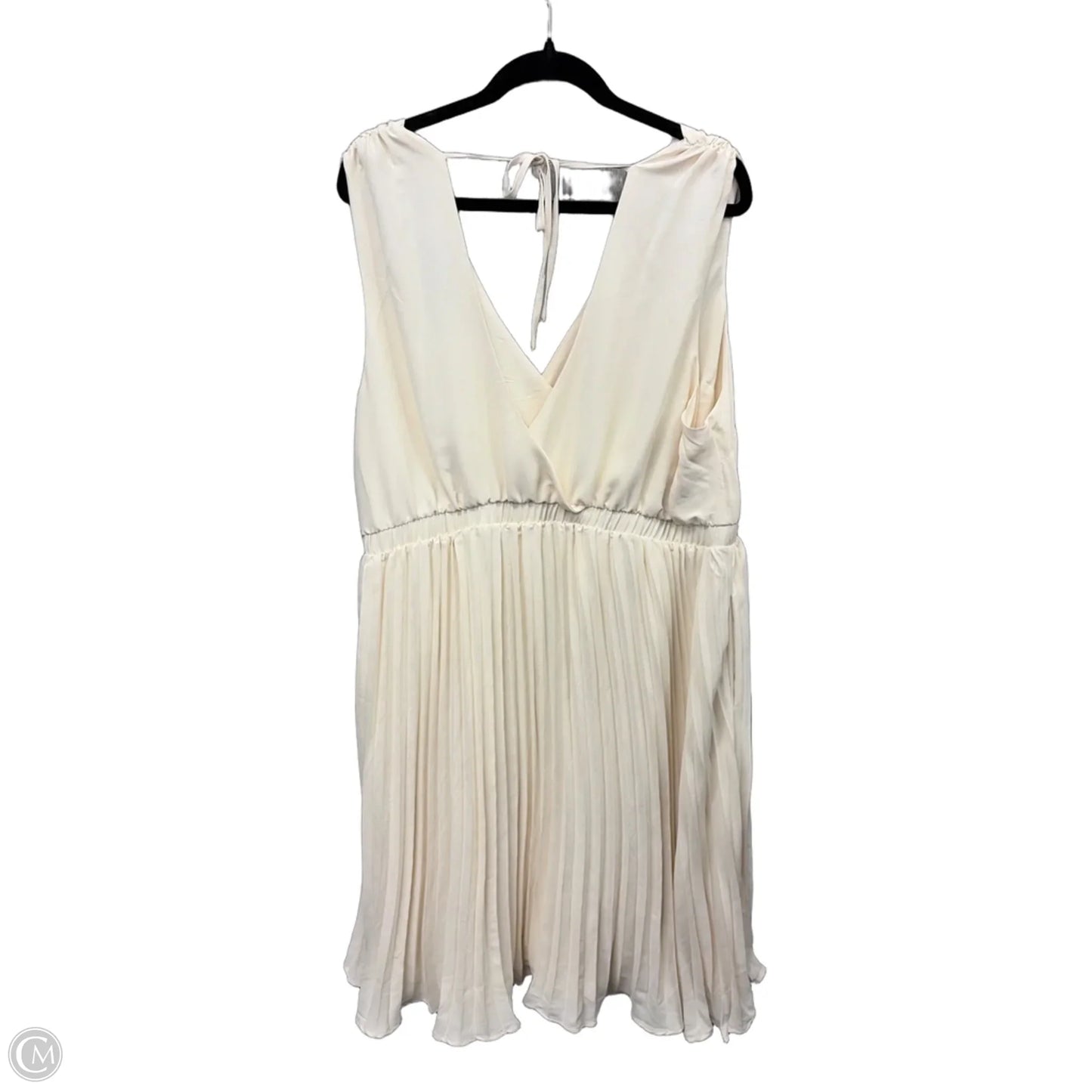 Dress Casual Midi By Torrid In Cream, Size: 2x