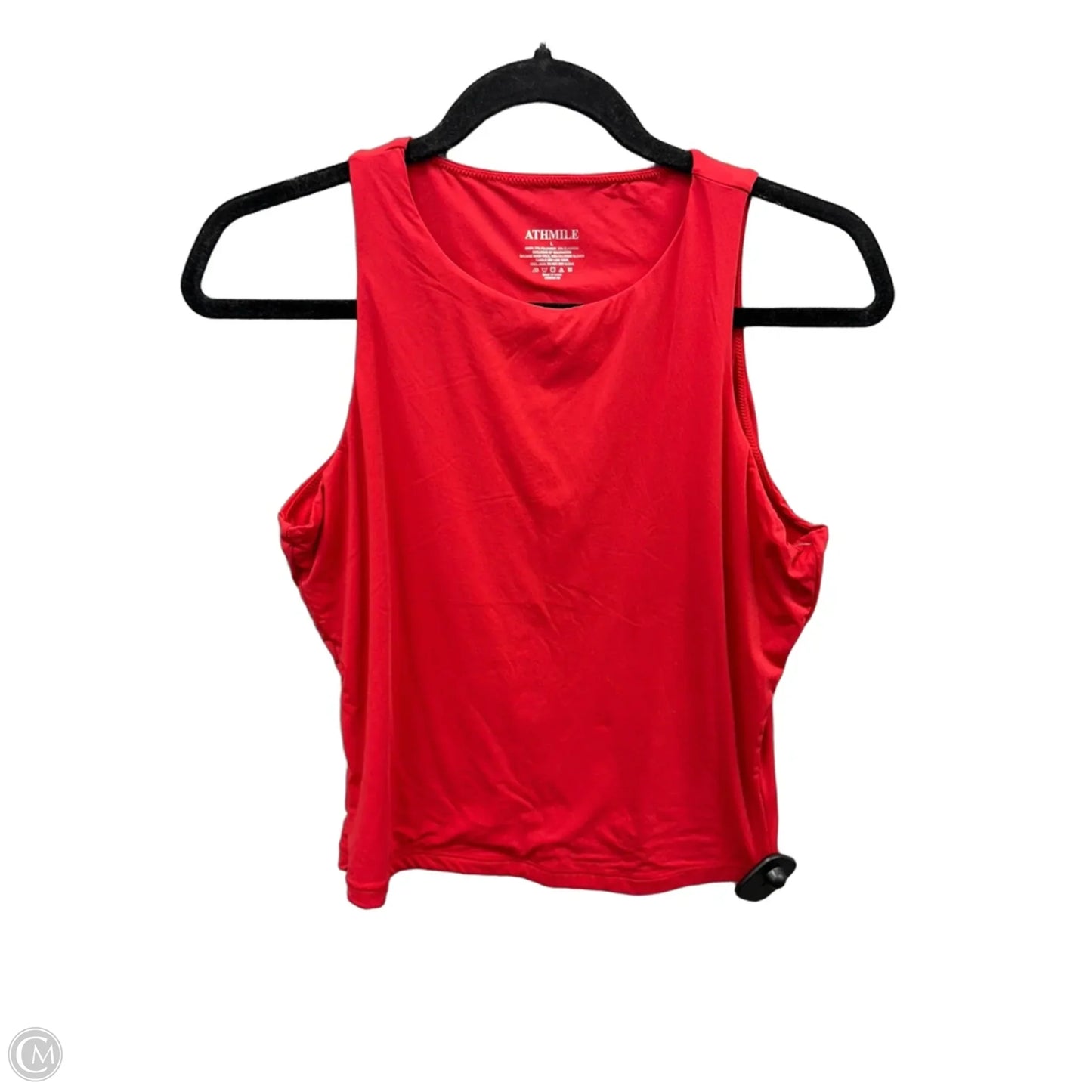 Top Sleeveless Basic By Clothes Mentor In Red, Size: L
