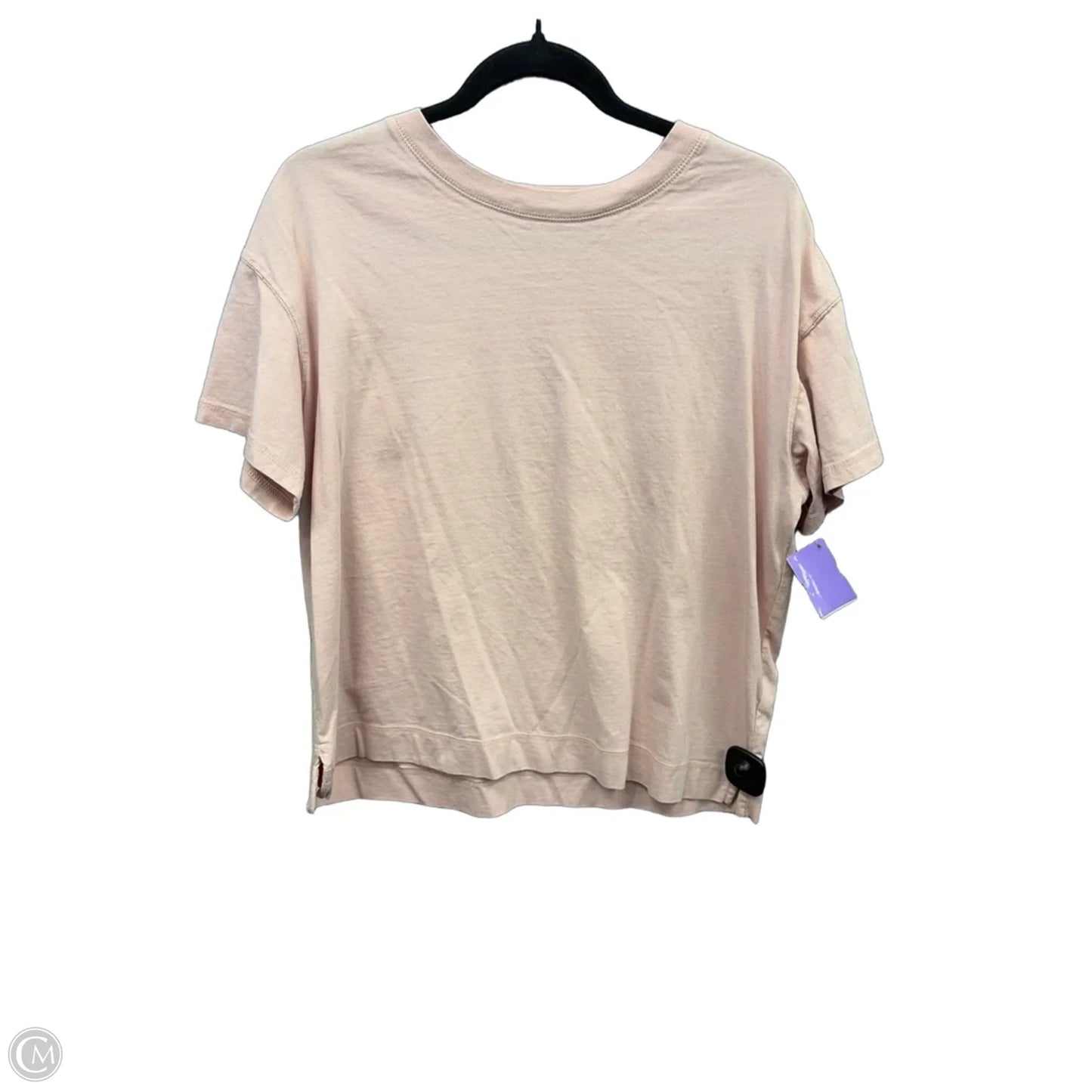 Top Short Sleeve Basic By Old Navy In Pink, Size: M