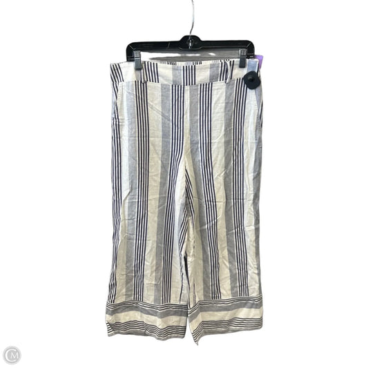 Pants Wide Leg By Cato In Striped Pattern, Size: 12