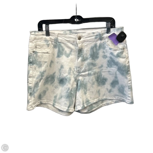 Shorts By Judy Blue In Tie Dye Print, Size: 16