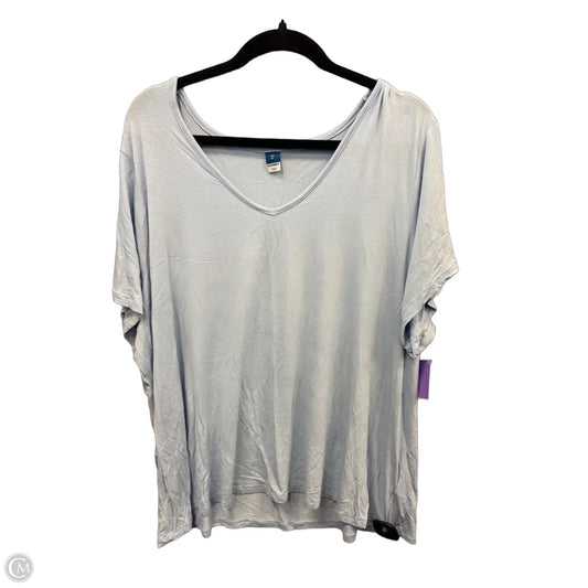 Top Short Sleeve Basic By Old Navy In Blue, Size: 2x