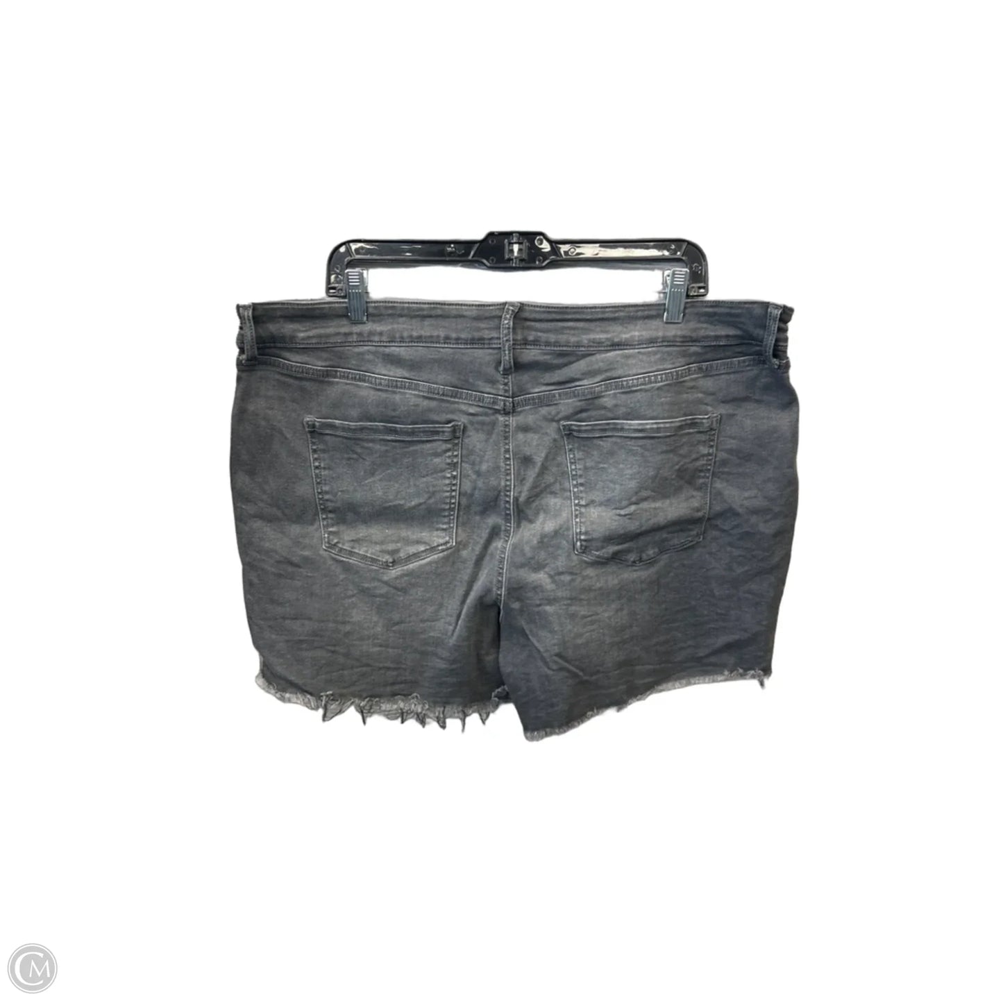 Shorts By Nine West In Black Denim, Size: 18