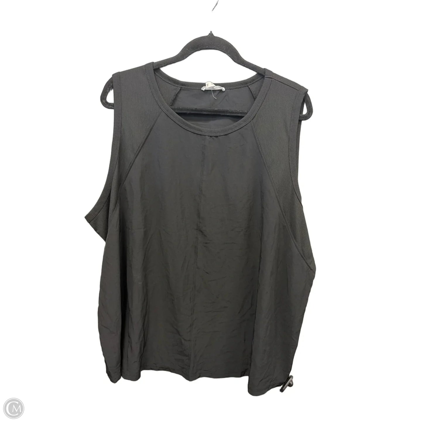 Top Sleeveless By Maurices In Black, Size: 3x