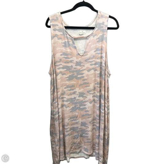 Dress Casual Short By Maurices In Camouflage Print, Size: 2x