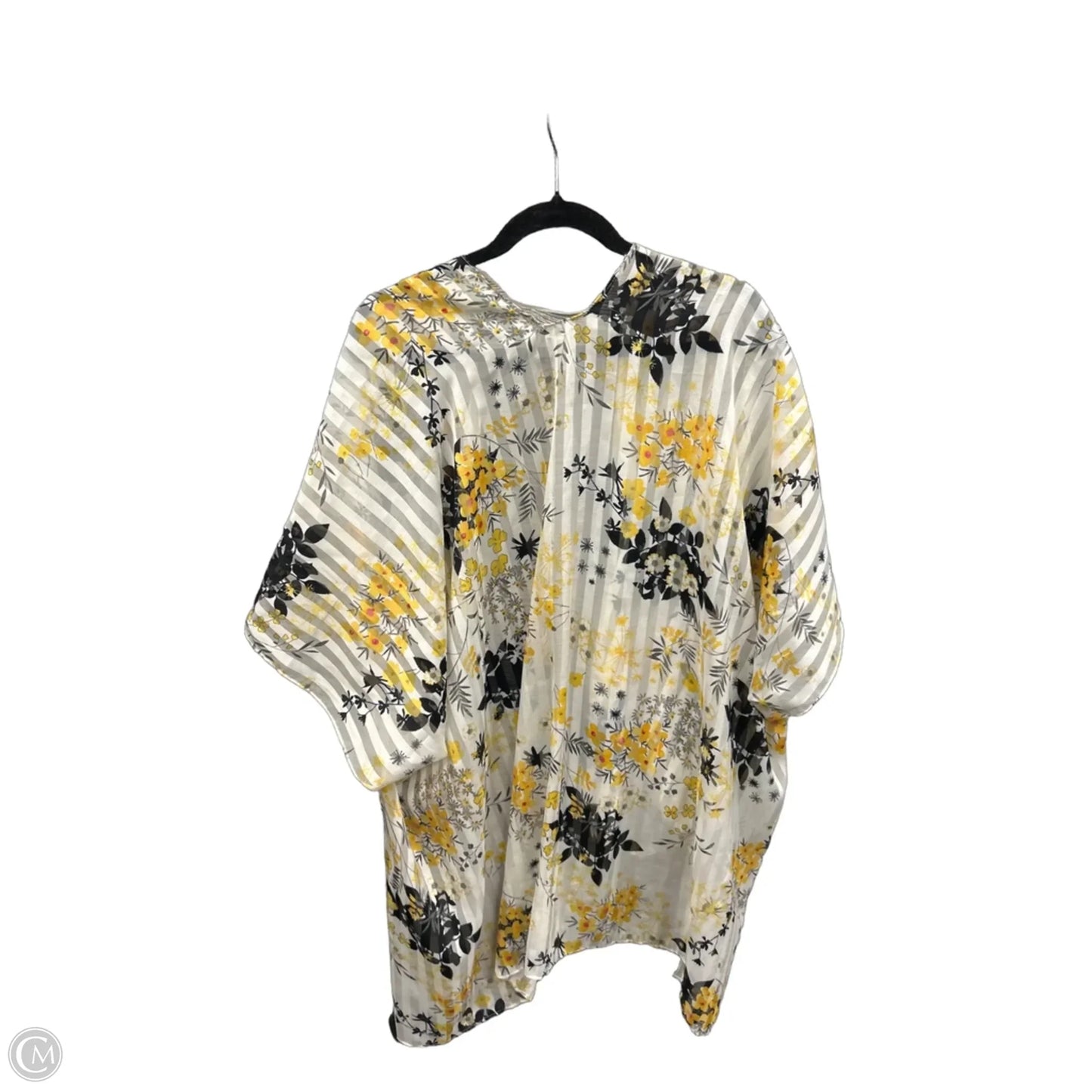 Kimono By Cato In Yellow, Size: Osfm