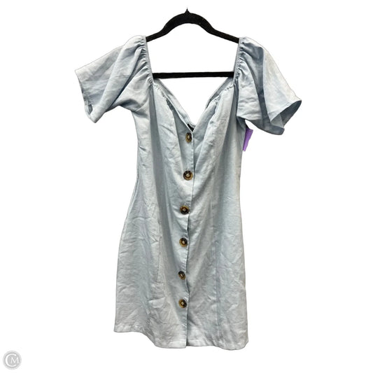Dress Casual Short By Boohoo Boutique In Blue, Size: L