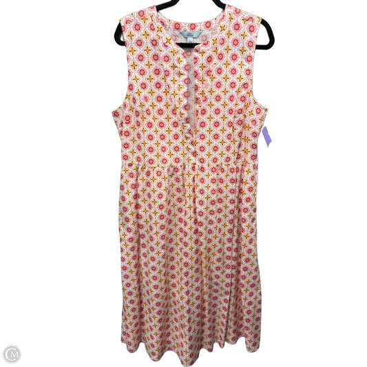 Dress Casual Maxi By Croft And Barrow In Pink, Size: L
