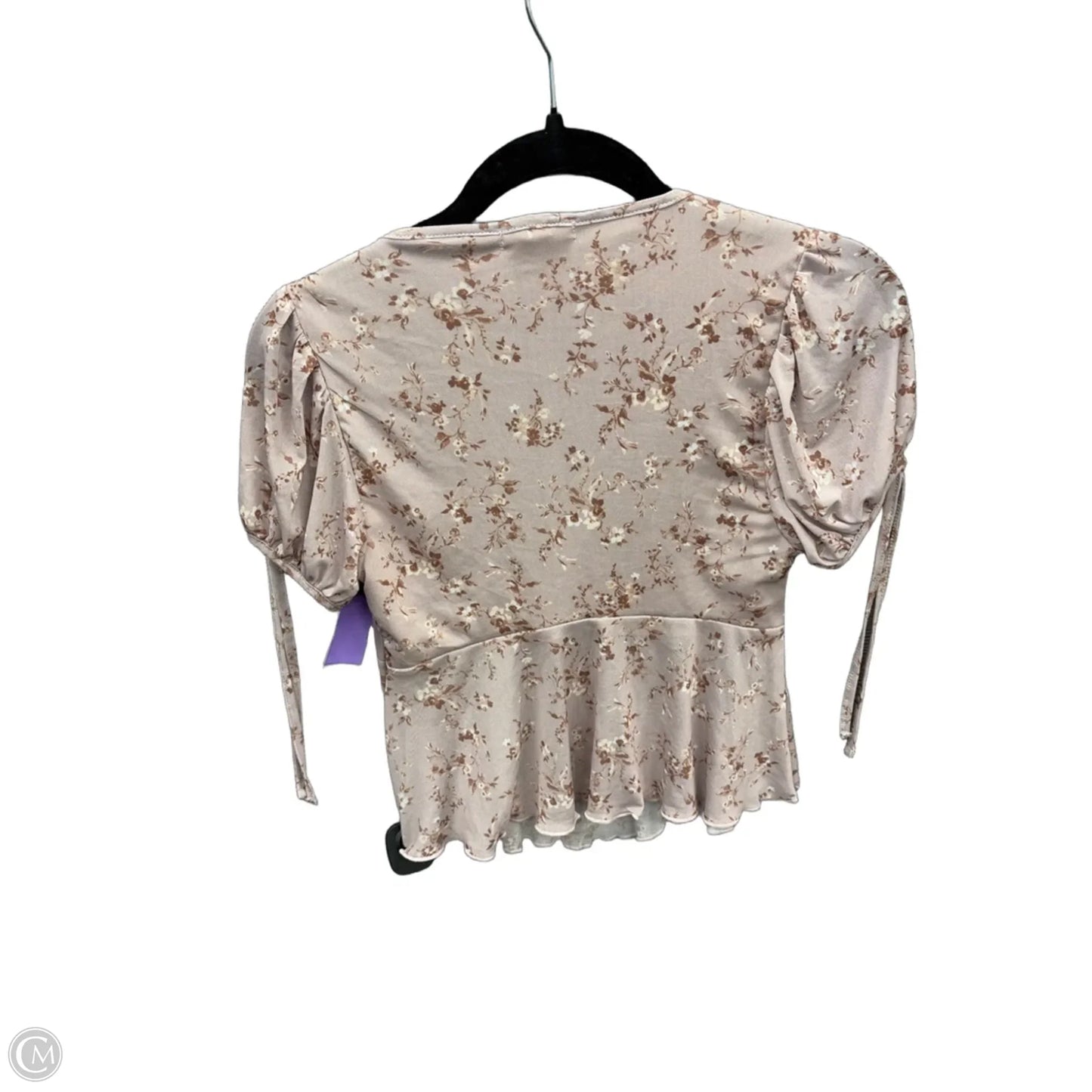 Top Short Sleeve By Full Tilt In Mauve, Size: M