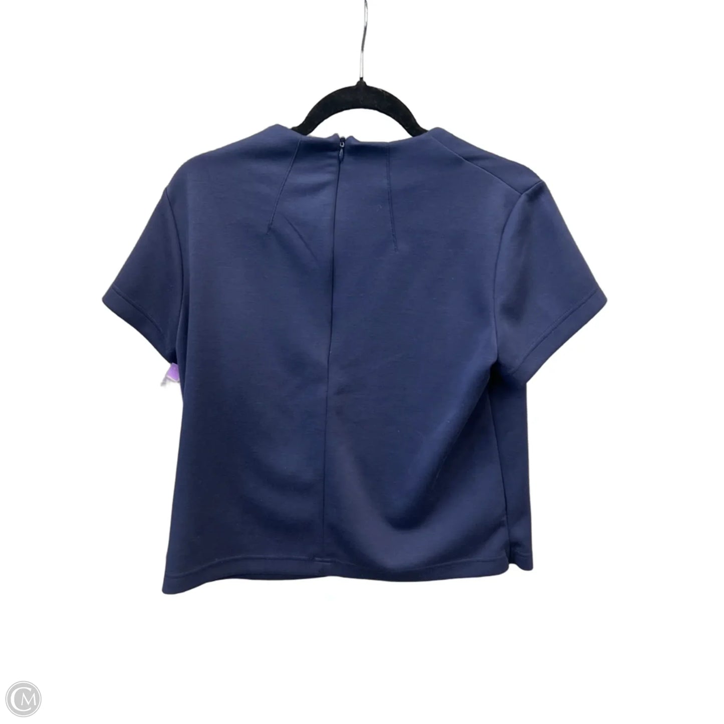 Top Short Sleeve By Clothes Mentor In Blue, Size: M