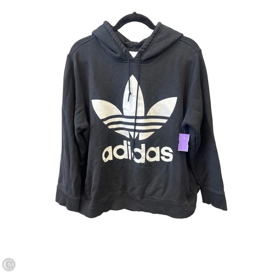 Sweatshirt Hoodie By Adidas In Black, Size: Xl