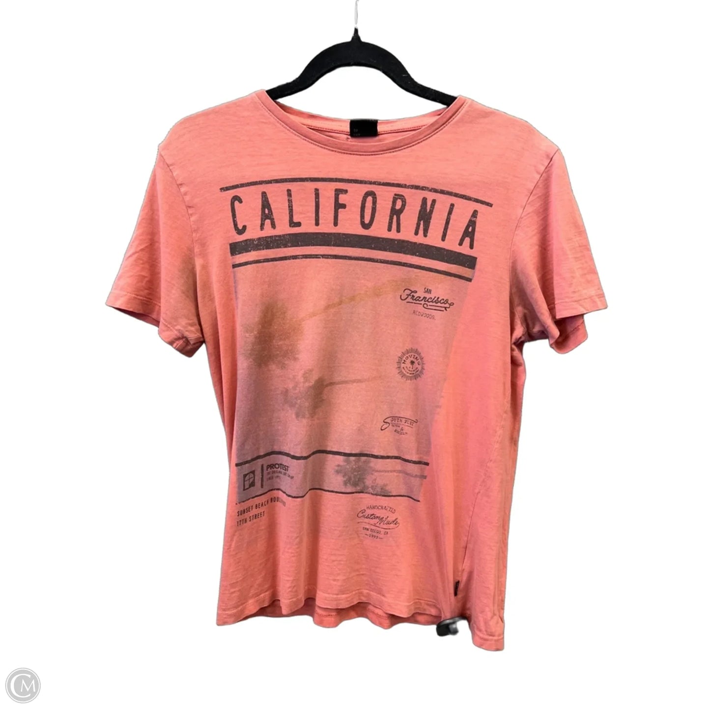 Top Short Sleeve By Clothes Mentor In Red, Size: S
